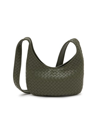 Main View - Click To Enlarge - BOTTEGA VENETA - Small Veneto Leather Crossbody Bag