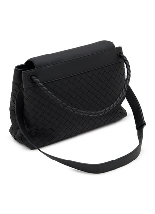 Detail View - Click To Enlarge - BOTTEGA VENETA - Medium Andiamo Intrecciato Leather Messenger Bag