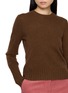  - GUEST IN RESIDENCE - Shrunken Crewneck Cashmere Knit Sweater