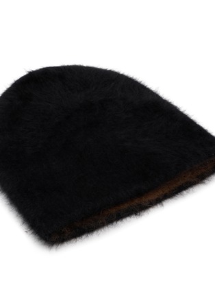 Detail View - Click To Enlarge - GUEST IN RESIDENCE - Grizzly Reversible Cashmere Beanie
