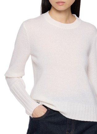  - GUEST IN RESIDENCE - Shrunken Crewneck Cashmere Knit Sweater