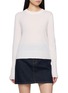 GUEST IN RESIDENCE Shrunken Crewneck Cashmere Knit Sweater