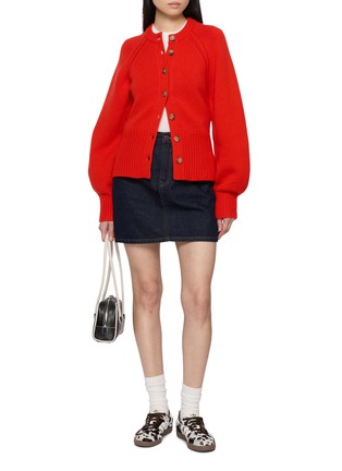 Figure View - Click To Enlarge - GUEST IN RESIDENCE - Shrunken Crewneck Cashmere Knit Sweater