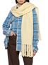 Figure View - Click To Enlarge - GUEST IN RESIDENCE - Cloud Wool Blend Scarf