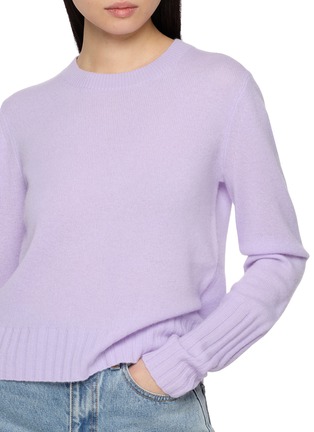  - GUEST IN RESIDENCE - Shrunken Crewneck Cashmere Knit Sweater