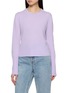 GUEST IN RESIDENCE Shrunken Crewneck Cashmere Knit Sweater
