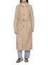 GUEST IN RESIDENCE Belted Grizzly Washed Cashmere Coat