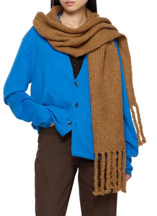 Figure View - Click To Enlarge - GUEST IN RESIDENCE - Cloud Wool Blend Scarf