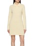 GUEST IN RESIDENCE Popcorn Wool Cashmere Polo Mini Dress