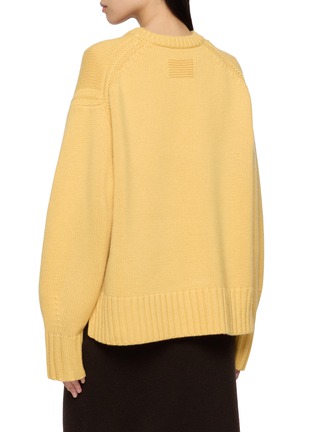 Back View - Click To Enlarge - GUEST IN RESIDENCE - Cozy Crewneck Cashmere Knit Sweater
