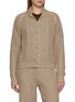 GUEST IN RESIDENCE Marlowe Wool Cashmere Cable Knit Cardigan