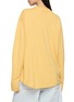 Back View - Click To Enlarge - GUEST IN RESIDENCE - Oversized Rolled Edge Crewneck Sweater