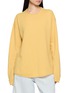 GUEST IN RESIDENCE Oversized Rolled Edge Crewneck Sweater