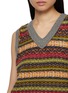  - FAFAMOON - Reversible Fair Isle Knit Vest