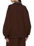 Back View - Click To Enlarge - FAFAMOON - Shirt Layered Two-Piece Hoodie