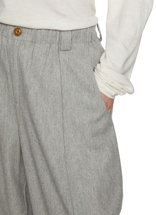  - FAFAMOON - Front Curve Wide Leg Wool Pants