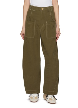 Main View - Click To Enlarge - FAFAMOON - Cocoon Workwear Jeans