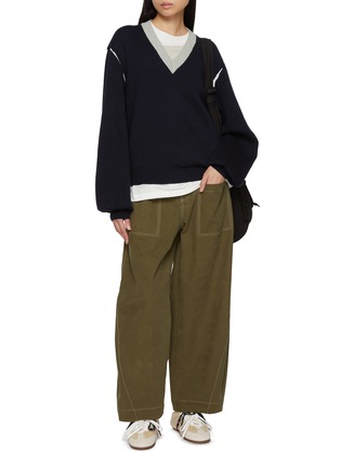 Figure View - Click To Enlarge - FAFAMOON - Cocoon Workwear Jeans