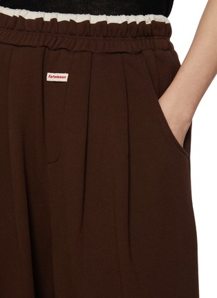  - FAFAMOON - Elasticated Waistband Relaxed Fit Sweatpants
