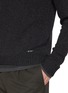  - PRADA - Mock Neck Cashmere Knit Sweater