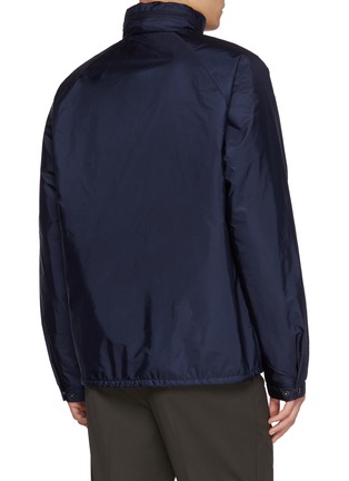 Back View - Click To Enlarge - PRADA - Hooded Re-Nylon Jacket