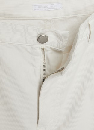  - PRADA - Straight Leg Stitch Pleated Jeans