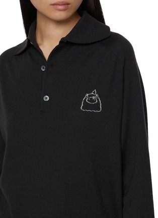  - BAZ & FRIENDS - x Dreyden Grumpy Mini Merino Wool Polo Sweater