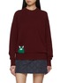 Main View - Click To Enlarge Main View - Click To Enlarge - BAZ & FRIENDS - x Dreyden Stingy Mini Merino Wool Cashmere Sweater