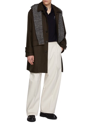 Detail View - Click To Enlarge - BAZ & FRIENDS - x Dreyden Drama Queen Mini Merino Wool Polo Sweater