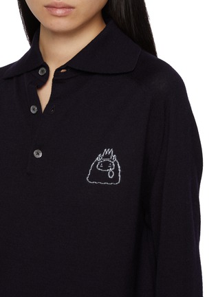  - BAZ & FRIENDS - x Dreyden Drama Queen Mini Merino Wool Polo Sweater