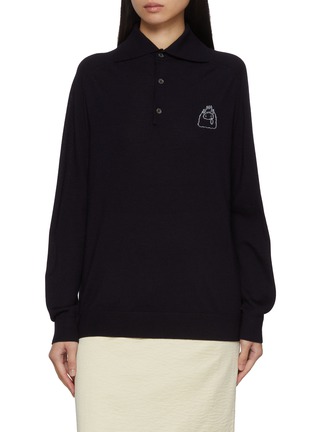 BAZ & FRIENDS | x Dreyden Drama Queen Mini Merino Wool Polo Sweater