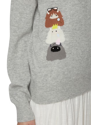  - BAZ & FRIENDS - x Dreyden Mini Monster Crewneck Merino Wool Cashmere Sweater