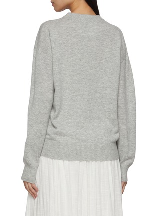 Back View - Click To Enlarge - BAZ & FRIENDS - x Dreyden Mini Monster Crewneck Merino Wool Cashmere Sweater