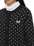  - BAZ & FRIENDS - x Dreyden Rox Polka Dot Merino Wool Cashmere Cardigan