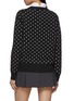 Back View - Click To Enlarge - BAZ & FRIENDS - x Dreyden Rox Polka Dot Merino Wool Cashmere Cardigan