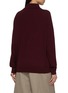 Back View - Click To Enlarge - BAZ & FRIENDS - x Dreyden Multi-Tasker Mini Merino Wool Polo Sweater