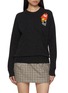 BAZ & FRIENDS x Dreyden Mini Monster Crewneck Merino Wool Cashmere Sweater BAZ & FRIENDS x Dreyden Mini Monster Crewneck Merino Wool Cashmere Sweater