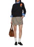 Figure View - Click To Enlarge - BAZ & FRIENDS - x Dreyden Mini Monster Crewneck Merino Wool Cashmere Sweater