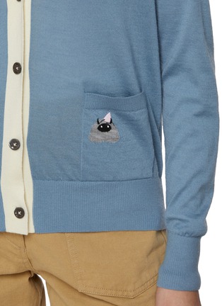  - BAZ & FRIENDS - x Dreyden Grumpy Mini Merino Wool Cashmere Cardigan