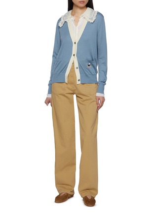 BAZ & FRIENDS | x Dreyden Grumpy Mini Merino Wool Cashmere Cardigan