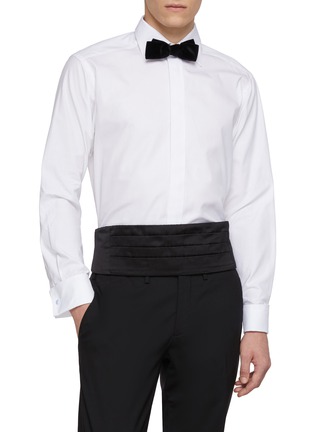 Figure View - Click To Enlarge - ETON  - Slim Fit Cutaway Collar Shirt