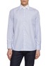 Main View - Click To Enlarge - ETON  - Slim Fit Striped Cotton Shirt