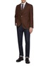 Figure View - Click To Enlarge - ETON  - Slim Fit Striped Cotton Shirt