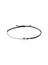 Main View - Click To Enlarge - LC COLLECTION LABEL - 18K White Gold Cabochon Jadeite Thread Bracelet — Medium