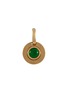 Main View - Click To Enlarge - LC COLLECTION LABEL - 18K Gold Diamond Cabochon Jadeite Charm