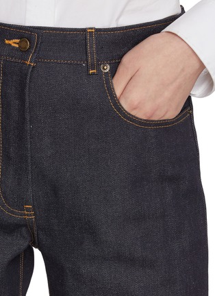  - THOM BROWNE - Straight Leg Japanese Selvedge Denim Pants