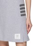  - THOM BROWNE - Pique Four Bar Cotton Skirt