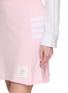  - THOM BROWNE - 4 Bar Box Pleat Cotton Skirt