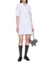 Figure View - Click To Enlarge - THOM BROWNE - 4 Bar Polo Dress