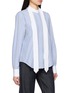 Detail View - Click To Enlarge - THOM BROWNE - Striped Bow Tie Shirt